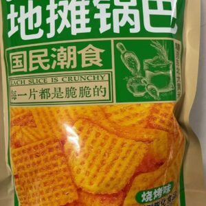 食堂主地摊锅巴烧烤味 108g（薯片锅巴零食）