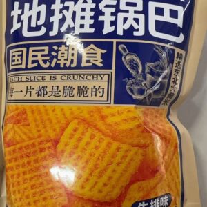 食堂主地摊锅巴牛排味 108g（薯片锅巴零食）