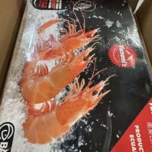 南美对虾 2kg/盒（30～40 只）（冷冻生鲜）