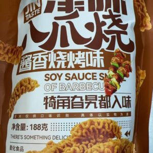 狗牙 津味八爪烧 酱香烧烤味 188g（薯片锅巴零食）